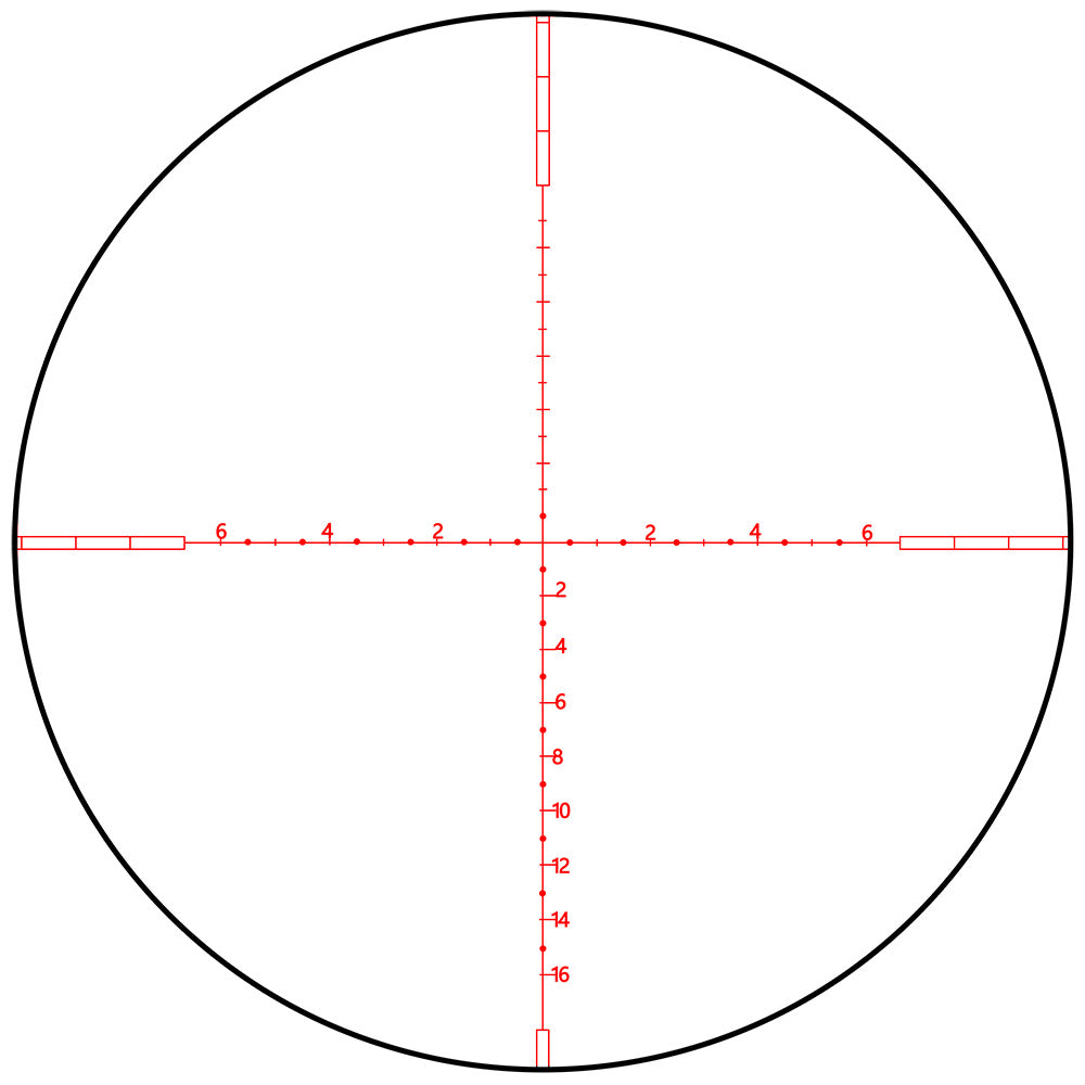ohhunt® LRS 10-60X50 SFIR Long Range Rifle Scope Side Parallax Red Illuminated