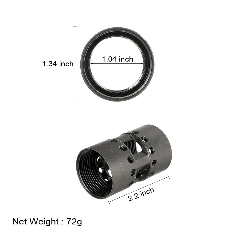 ohhunt AR-15 7 inch Free Float Keymod Handguard with Barrel Nut