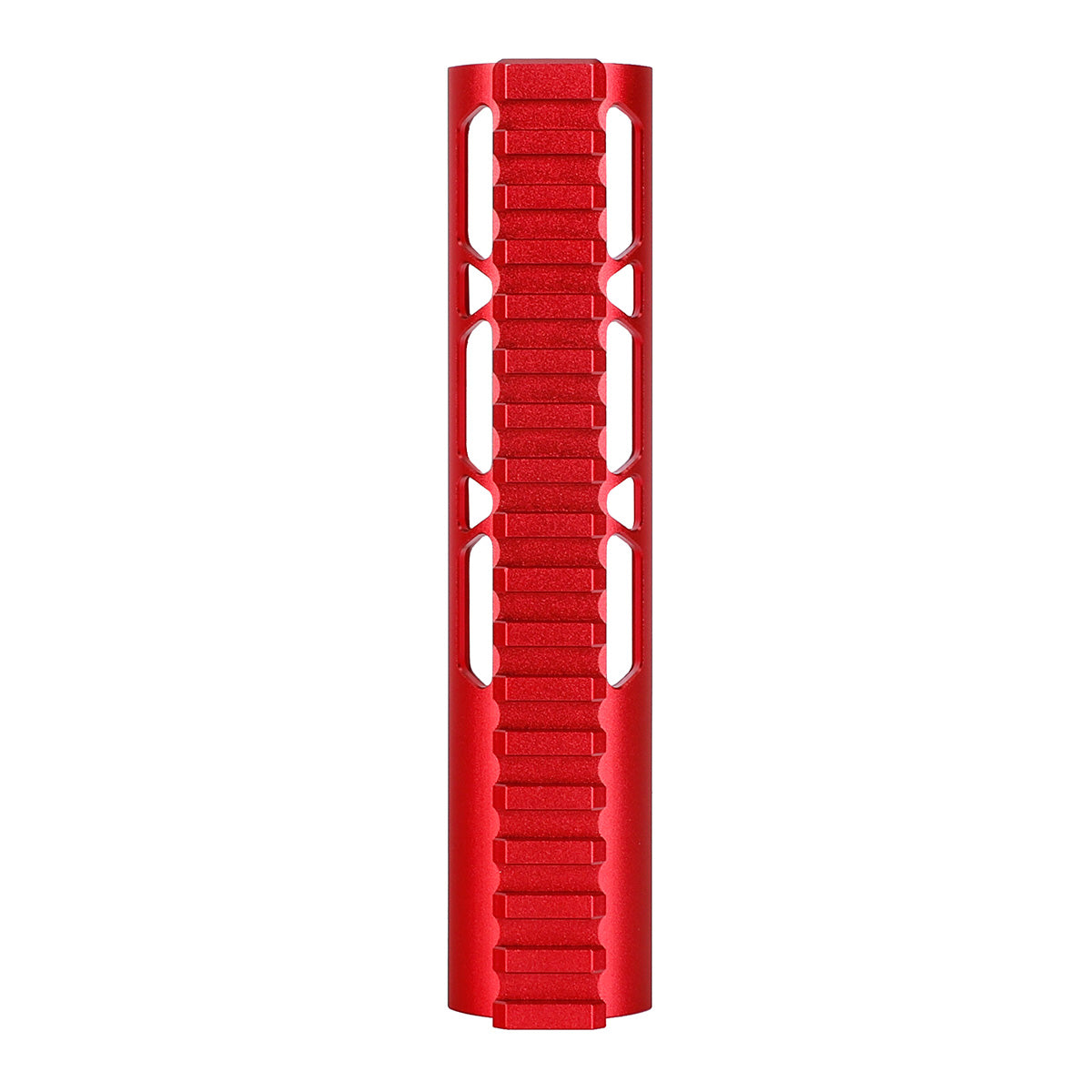ohhunt AR15 Red Handguard M-lok with Steel Barrel Nut