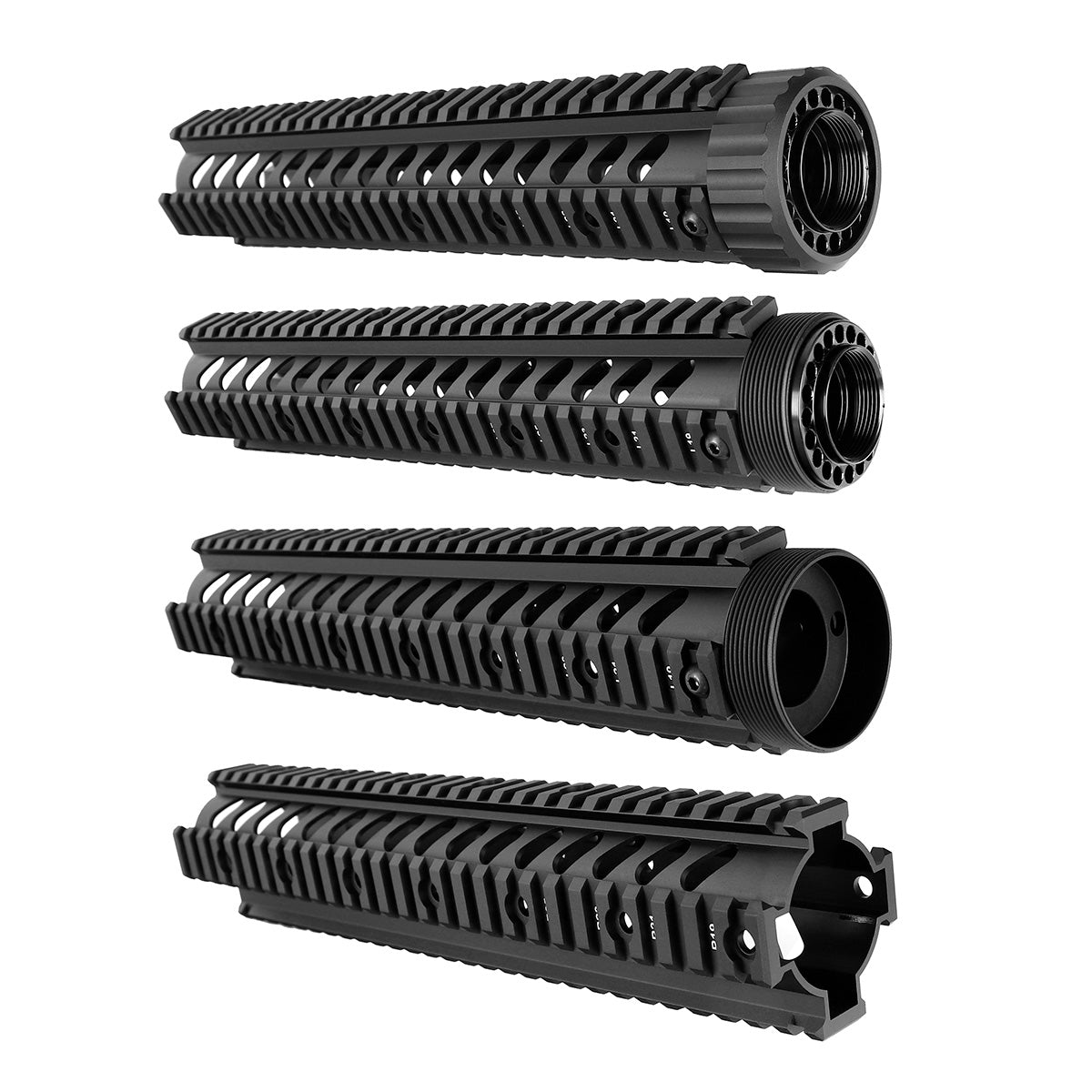 ohhunt® MK12 Free Float Quad Rail Handguard 4" 7" 9" 12" for M4 M16 AR-15 SR-15