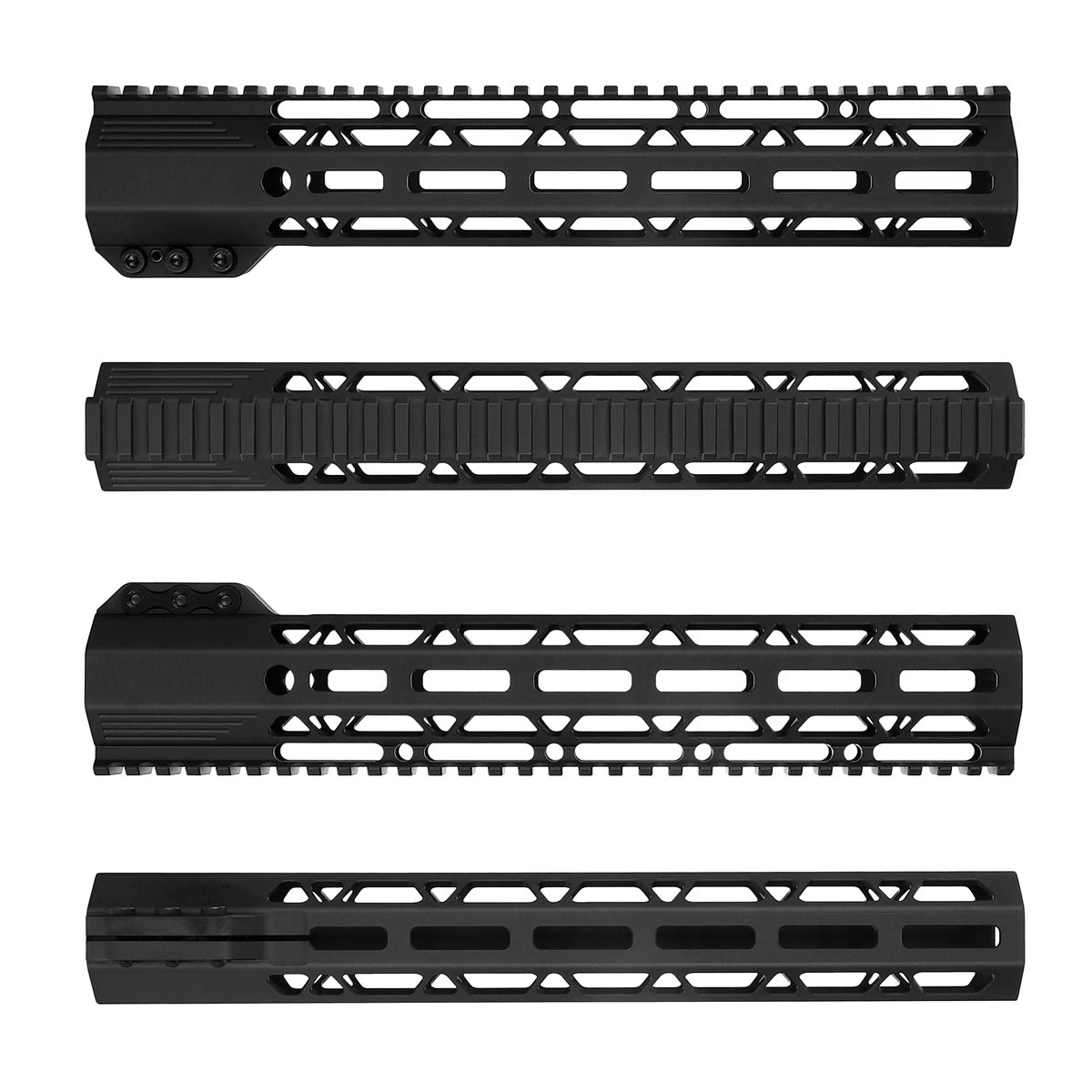 ohhunt® LR-308 Handguard Slim & Lightweight Desigh Low Profile - 12 inch