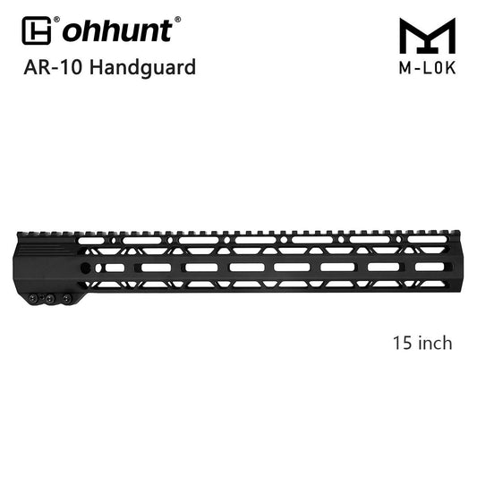 ohhunt® LR308 Handguard Slim & Lightweight Desigh Low Profile - 15 inch