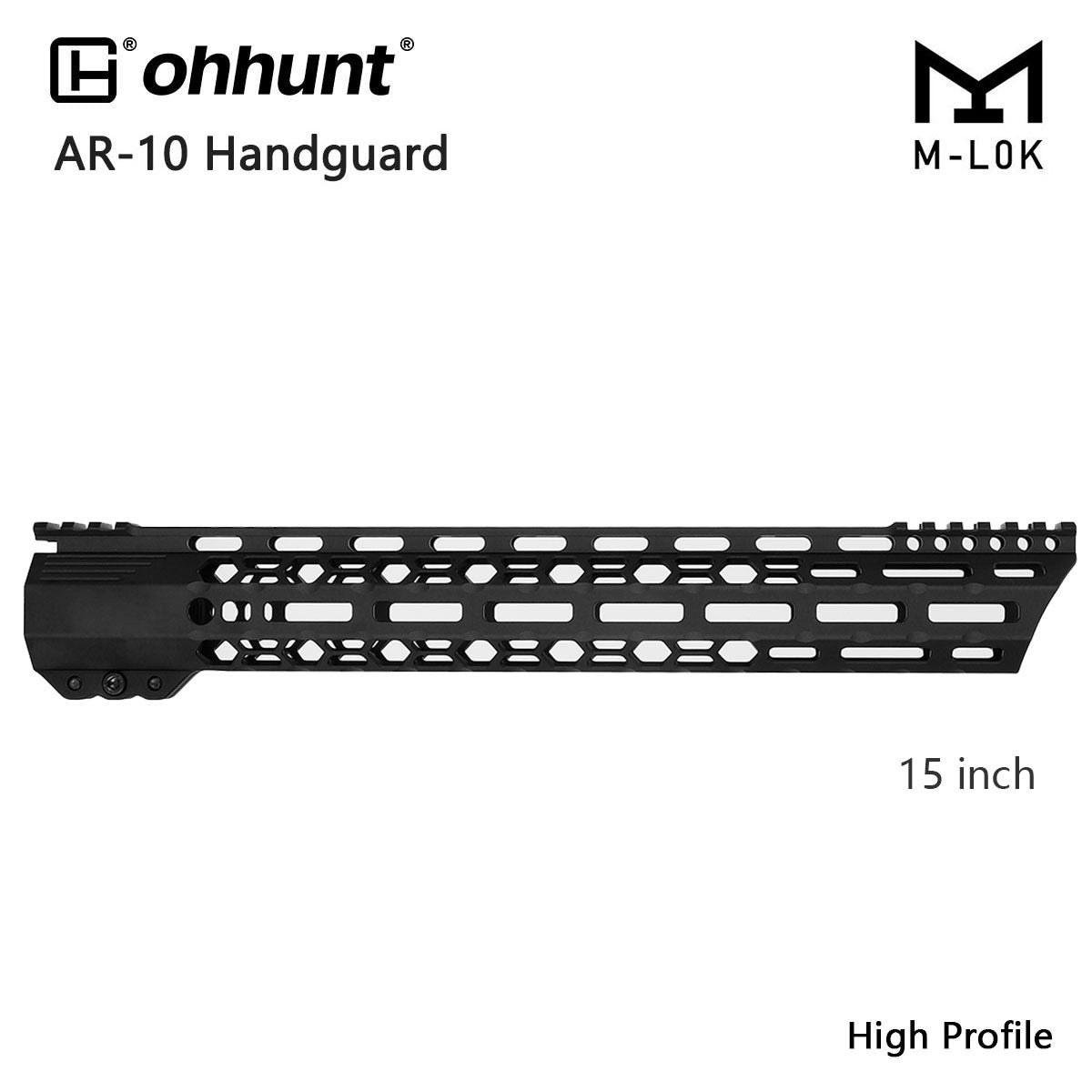 はなまる AR-15 フリーフロート M-Lok ハンドガード 7