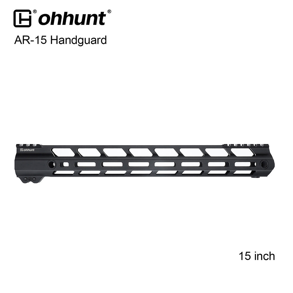 ohhunt® Gen2 AR-15 Lightweight Free Float M-LOK Handguard 7" 10" 12" 13.5" 15"
