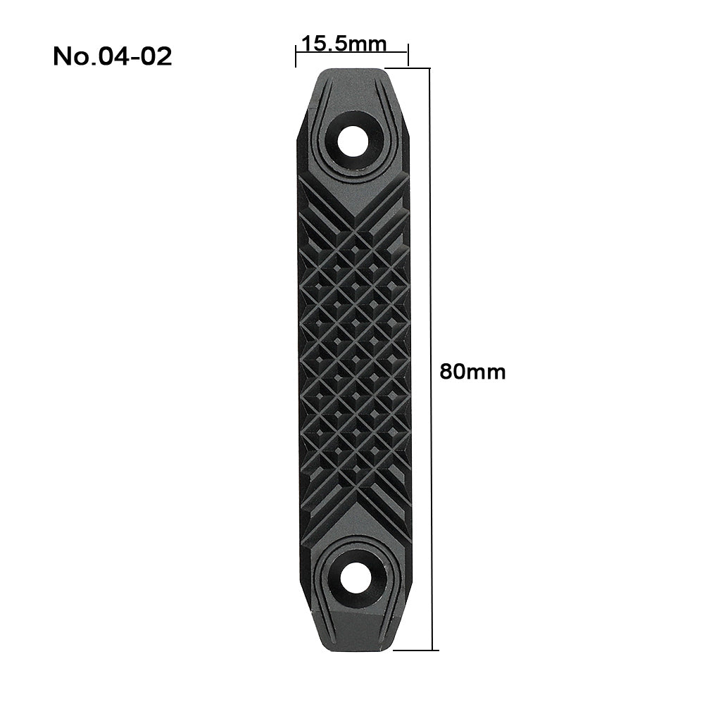 ohhunt® Rail Covers Grip Panels for M-LOK & Keymod Handguards Aluminum - Square Dot