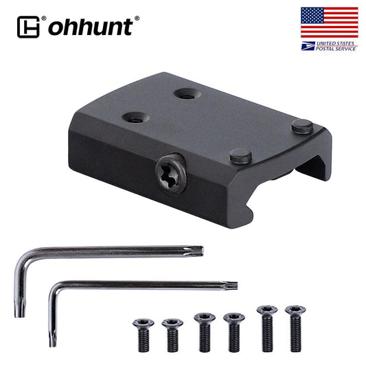 ohhunt® Picatinny Red Dot Mount Adapter Plate for Romeo zero