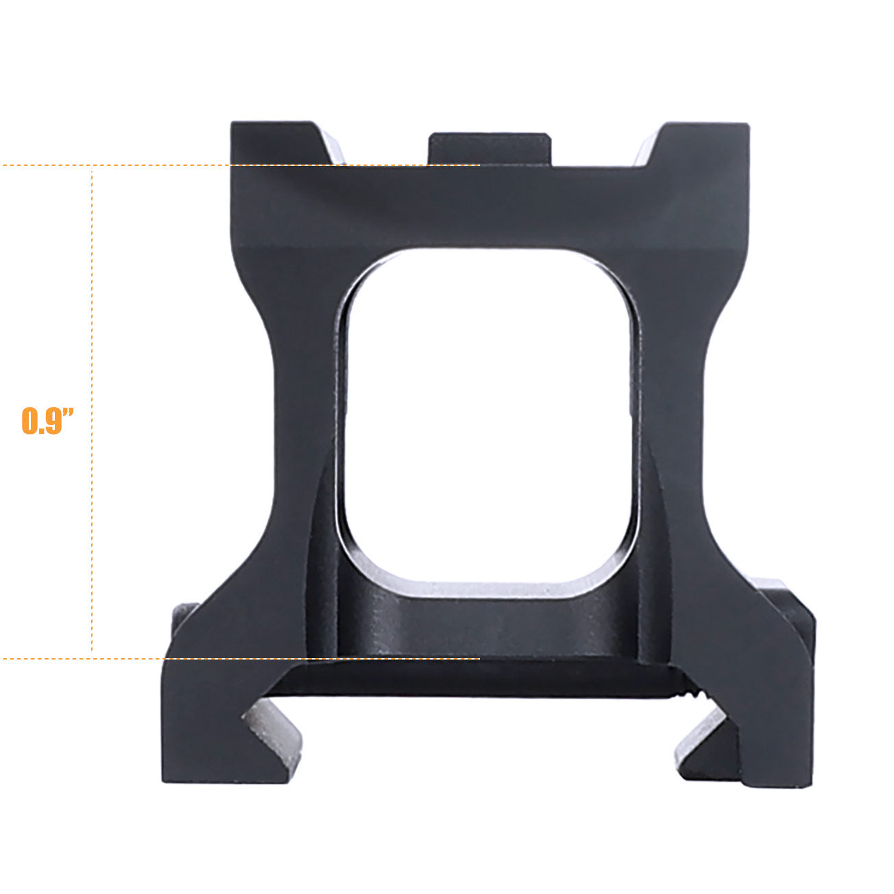 ohhunt® Picatinny Red Dot Riser Mount Lower 1/3 Co-witness Height Compatible with Aimpoint Micro T1 T2 H1 H2