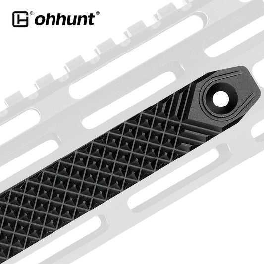 ohhunt® Rail Covers Grip Panels for M-LOK & Keymod Handguards Aluminum - Square Dot