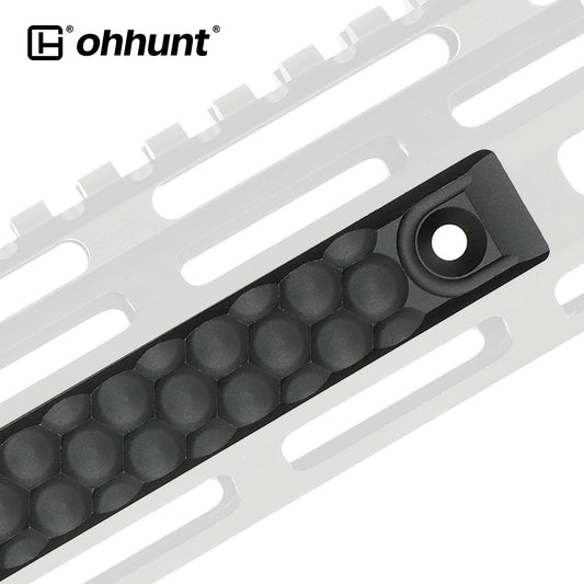 ohhunt® Rail Covers Grip Panels for M-LOK & Keymod Handguards Aluminum - Honeycomb