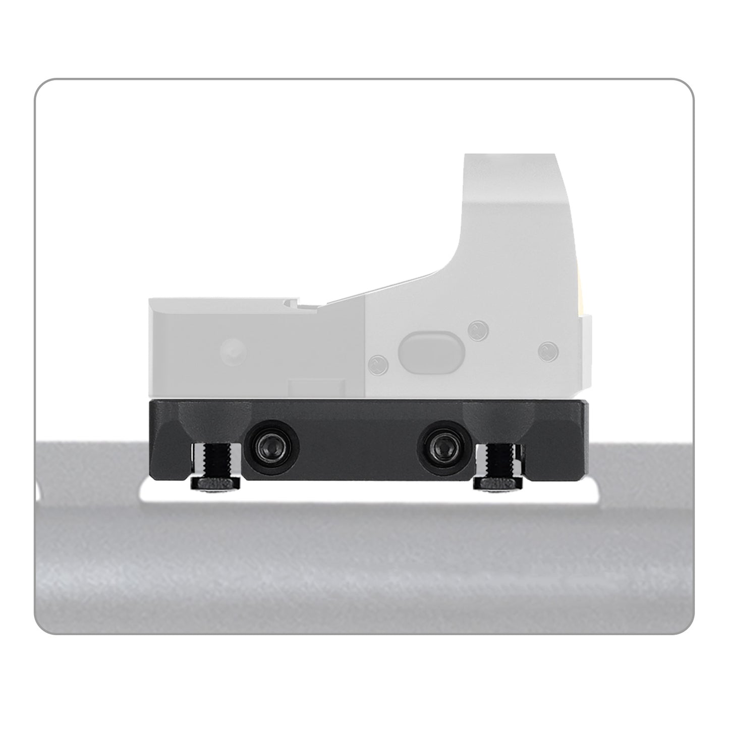 ohhunt® Universal Shotgun Rib Mount Plate for Docter/Noblex Footprint Red Dot Sights