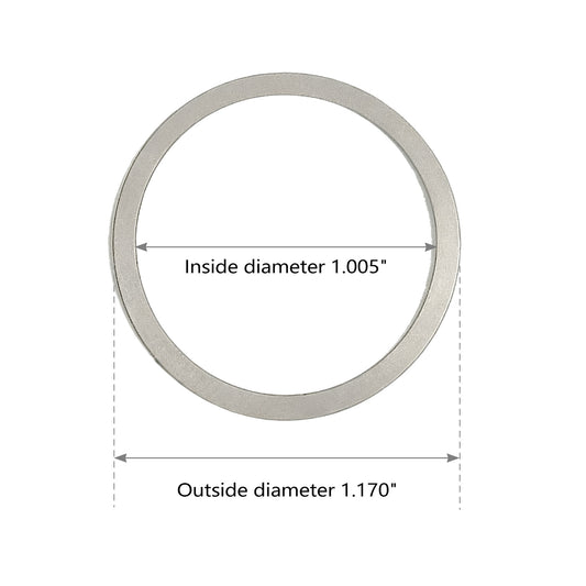 Barrel Nut Shims Size