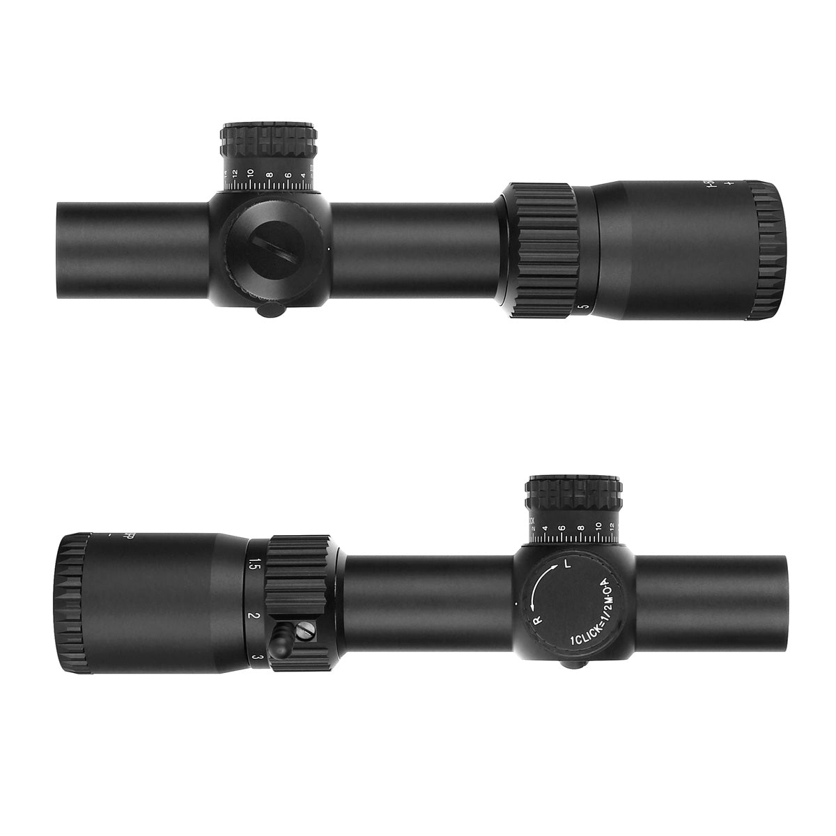 ohhunt LR 1-5X24 SFP Mira óptica compacta para rifle 1-5x LPVO