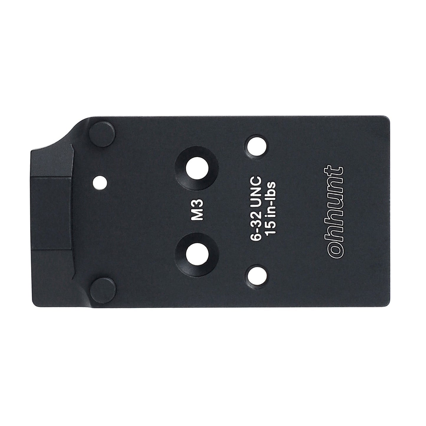 Red Dot Adapter Plate Compatible with Trijicon RMR/SRO/Holosun 407C/507C, Fit for CZ Shadow 2 Optic Ready