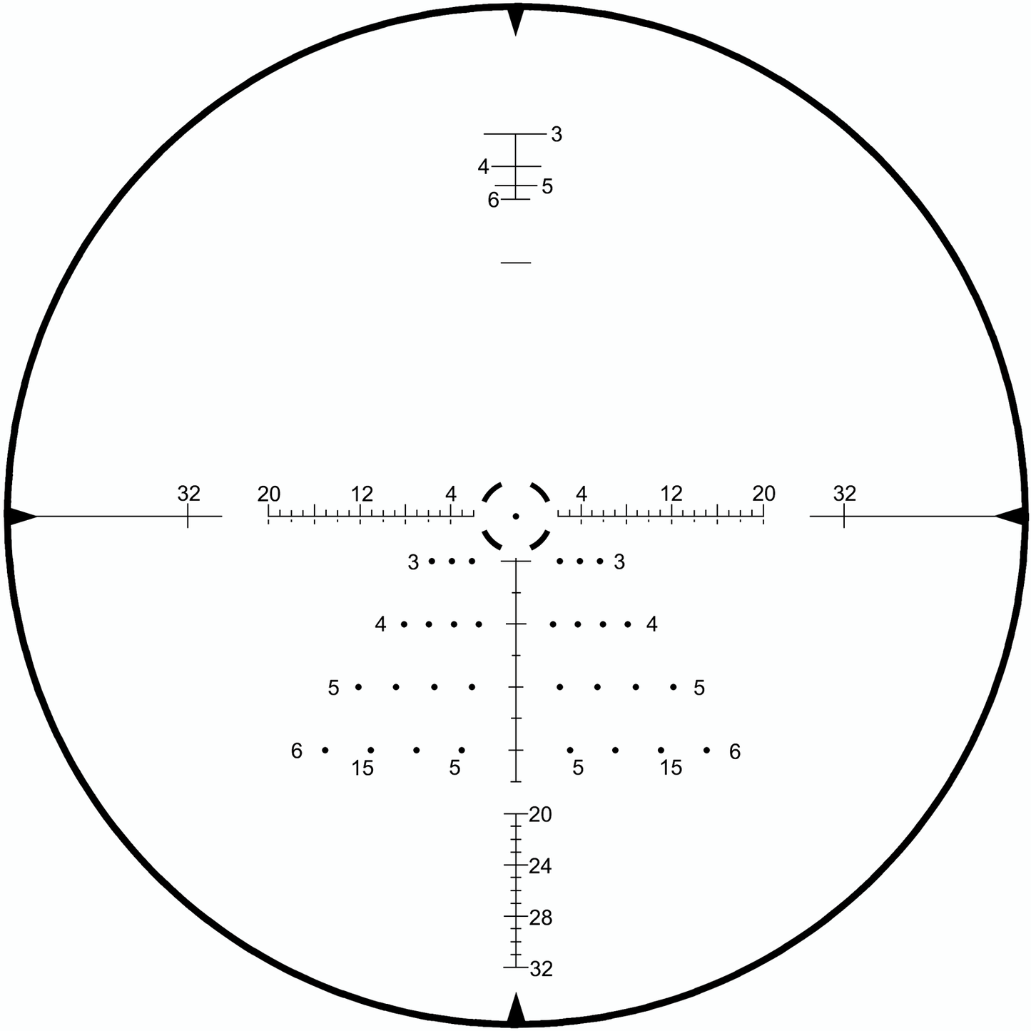 ohhunt® LR 1-10X24 SFP Tactical Rifle Scope LPVO Optics