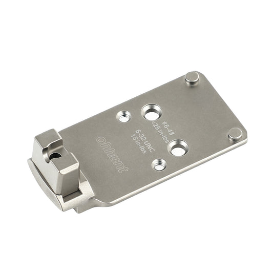 ohhunt® Titanium Adapter Plate for 1911 DS/A14B Compatible with RMR Footprint Optics