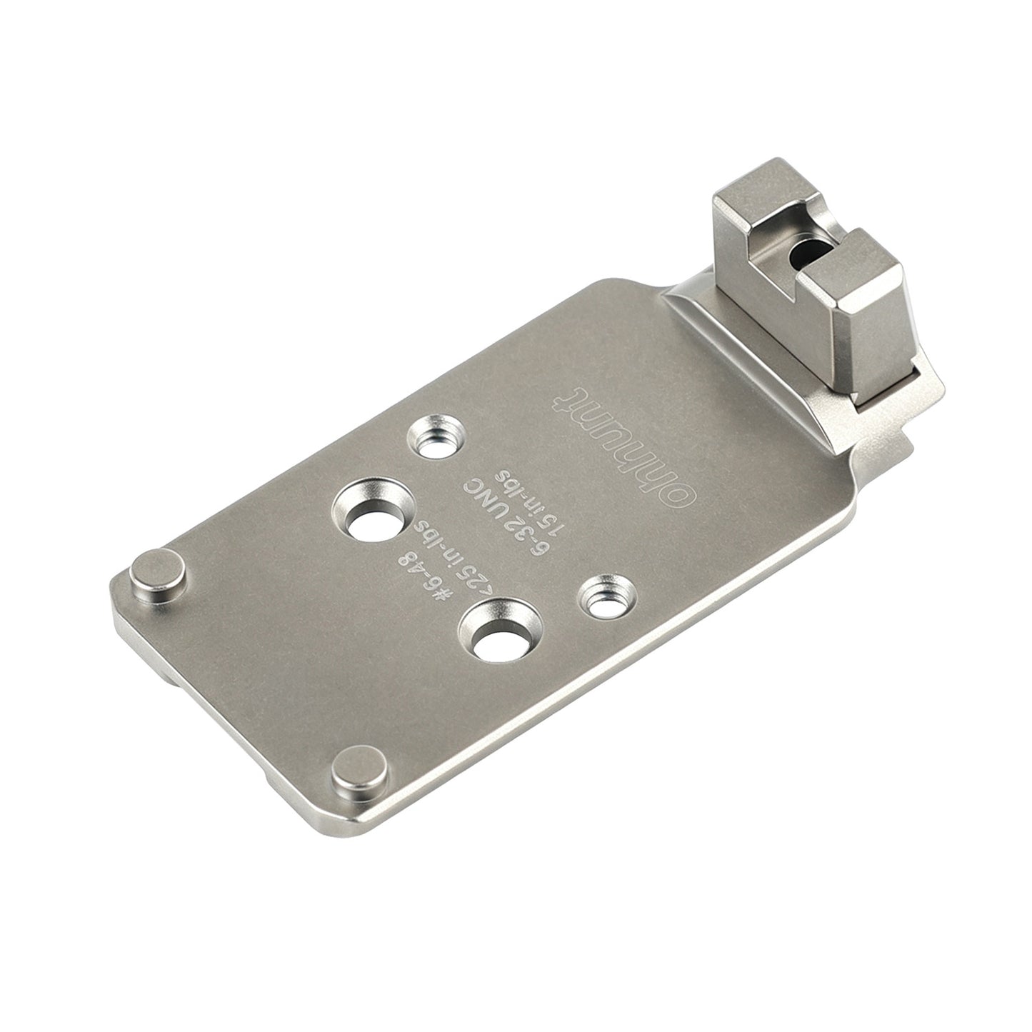 ohhunt® Titanium Adapter Plate for 1911 DS/A14B Compatible with RMR Footprint Optics