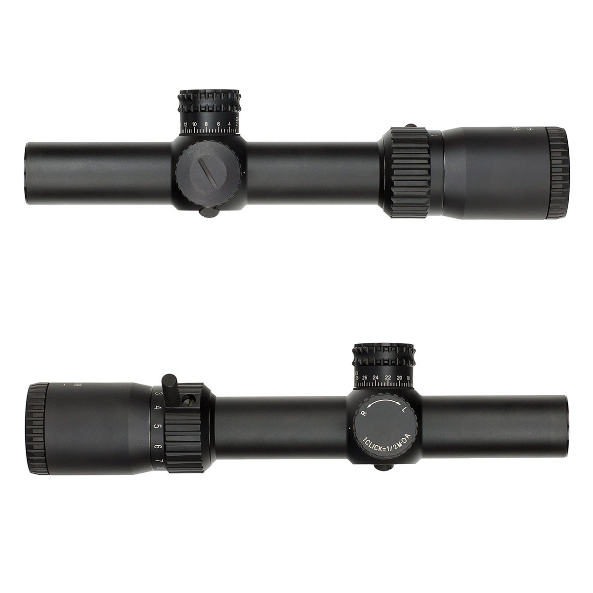 ohhunt® LR 1-8X24 Compact Rifle Scopes SFP 1-8x LPVO Optics 30mm Tube