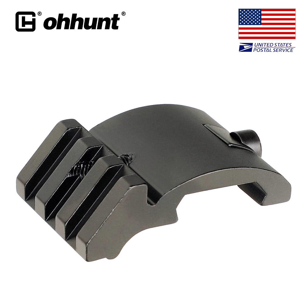 TACFUN Low Profile Offset Picatinny Rail Mount - Tactical Scope Mount For Rifles