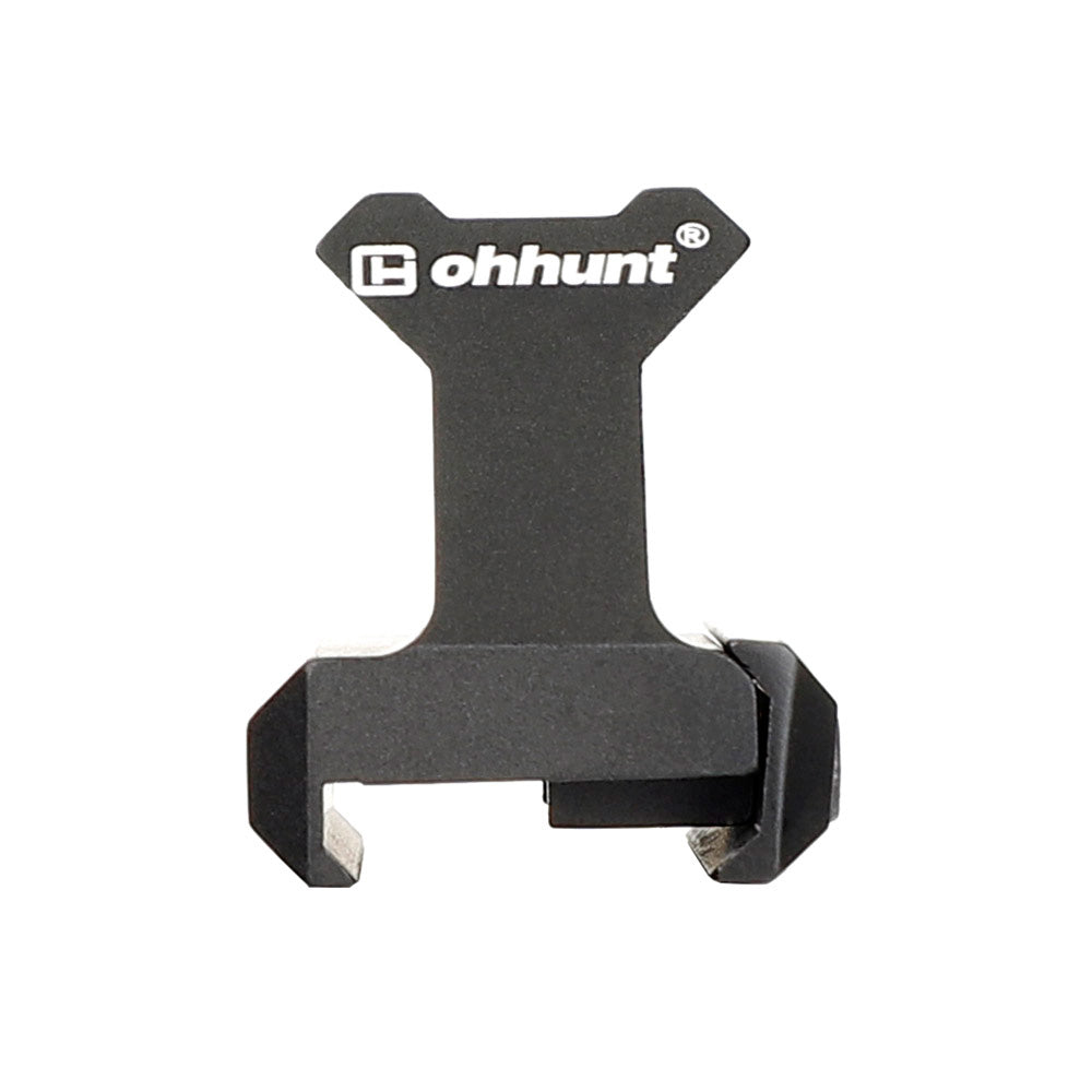 Ohhunt 1" 45 Độ Xem Qua Picatinny Nâng Núi Cấu Hình Cao Cho Micro Reflex Sight Red Dot Phạm Vi