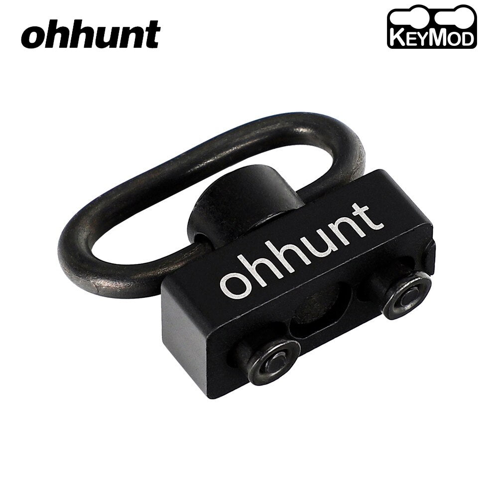 ohhunt® Push Button QD Sling Adapter Mount For Keymod Handguard Rails