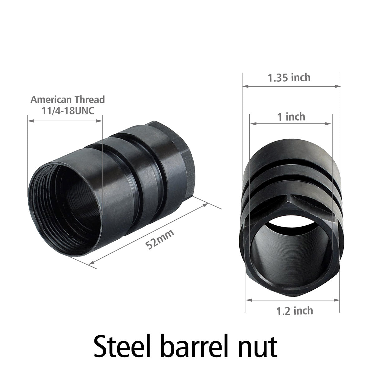 M-LOK Handguard Barrel Nut Size