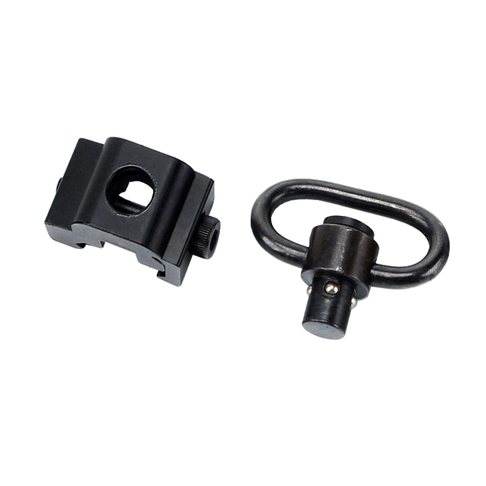 ohhunt® Picatinny Rail Mounted Sling Adapter W/ Push Button QD Swivel