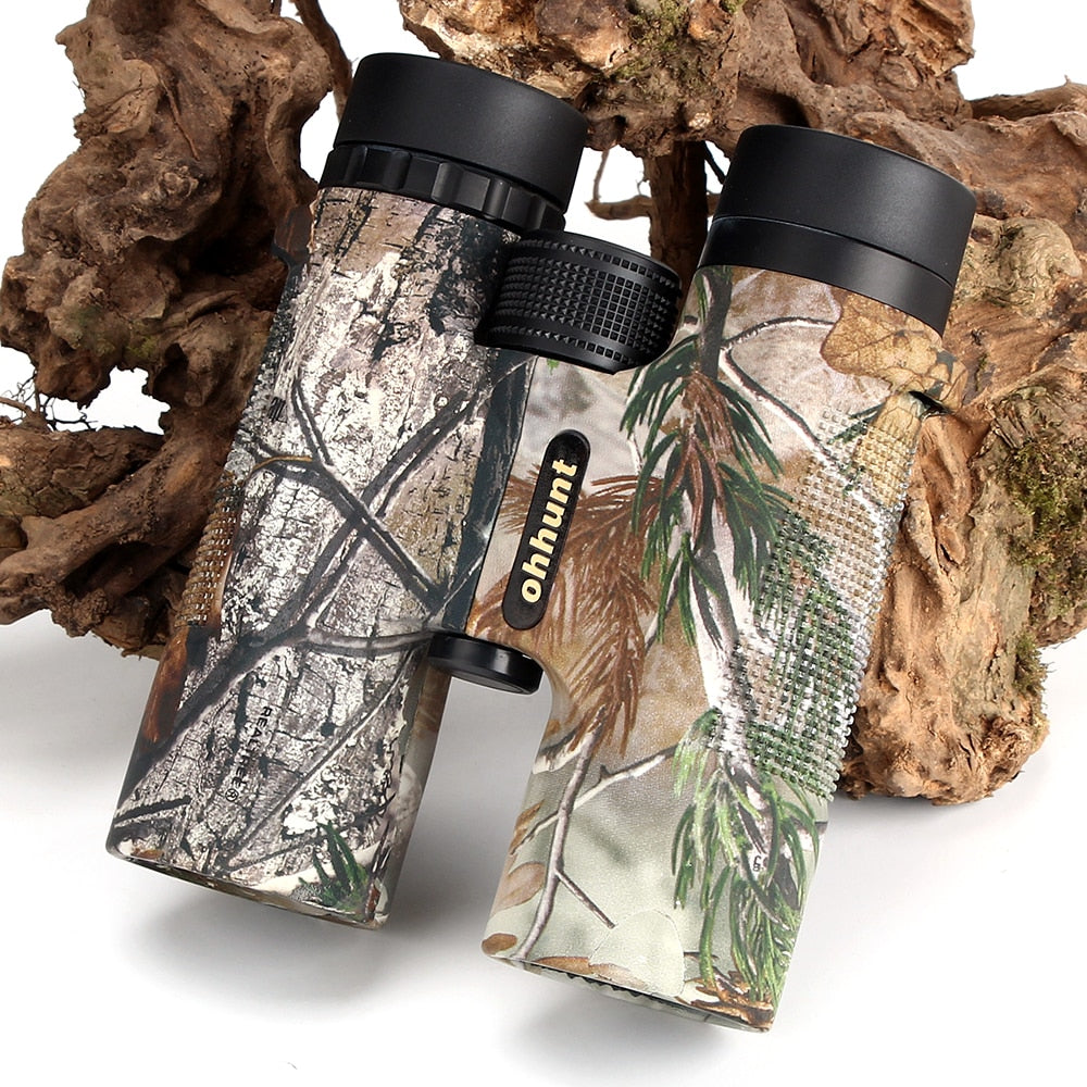 ohhunt B2 10X42 迷彩双眼鏡防水 Fogproof 望遠鏡広角高輝度光学キャンプハイキング双眼鏡