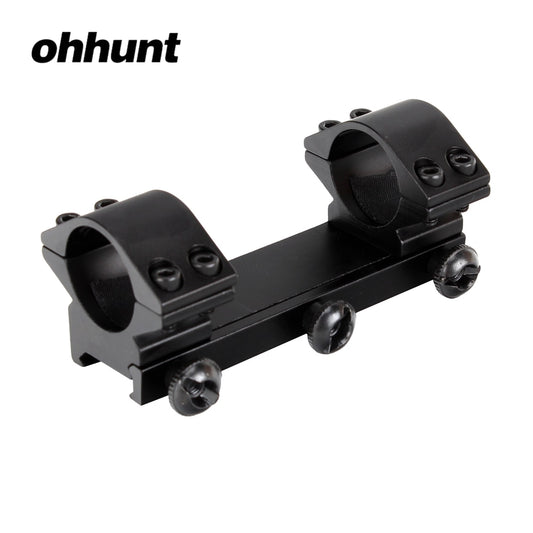 ohhunt Low Profile 1 inch Picatinny Rail Rings Mount Hunting Tactical Rifle Scope Bracket Mounts Accessories