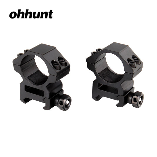 ohhunt® Picatinny 1 inch Rifle Scope Rings Mount Medium Profile 2PCs