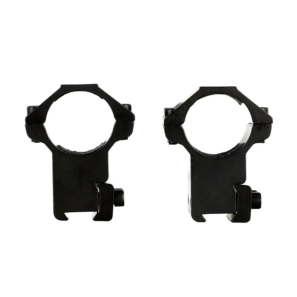 ohhunt® 11mm Dovetail 1 inch Scope Rings with Stop Pin 2PCs High Profile Rifle Scope Mount Accessories