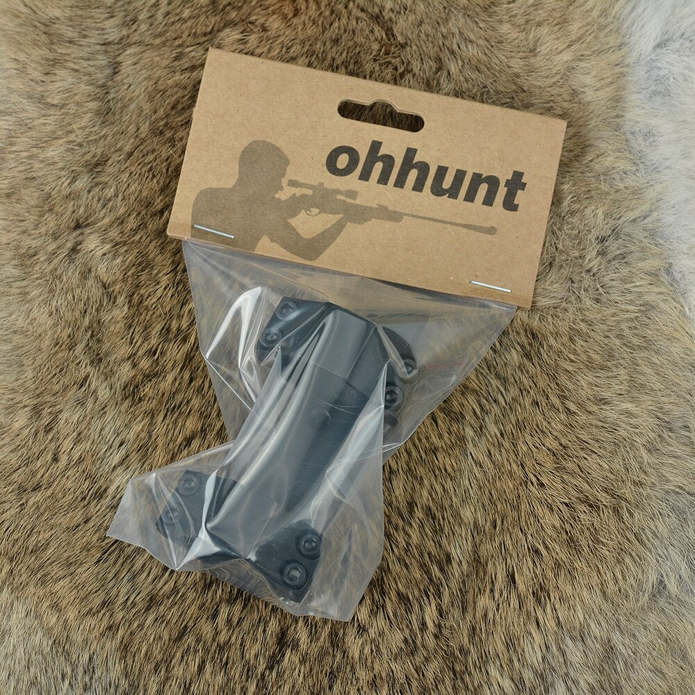 Ohhunt 30 mm Offset 11 mm Schwalbenschwanz .22 Airgun Rings Mount Bi-Direction Dia Jagd Taktische Zielfernrohrhalterungen Zubehör