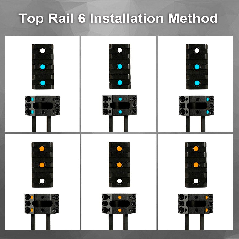 ohhunt 11mm 3/8" Dovetail Riflescope Rings
