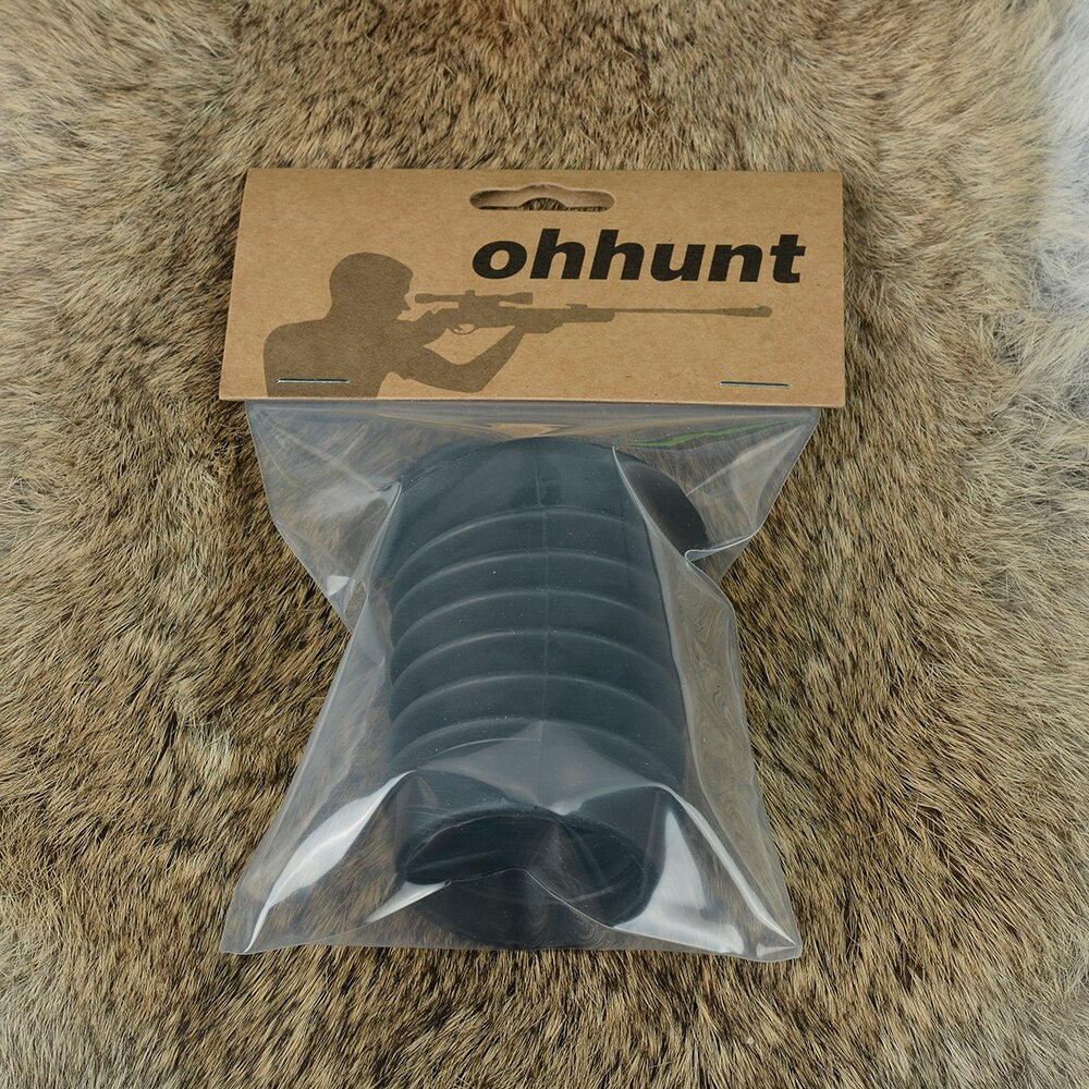 Rubber Rifle Scope Eyeshade Flexible Eye Cup fit 38-40mm Eyepiece