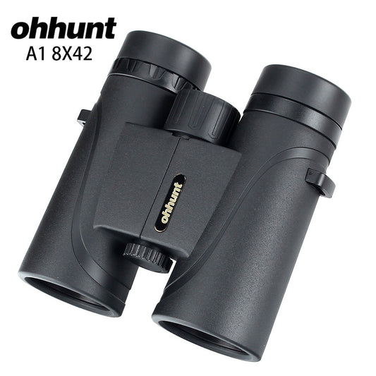 ohhunt A1 8X42 Binoculars Waterproof Fogproof Telescope Wide-angle Powerful Bright Optics Camping Hiking Binocular