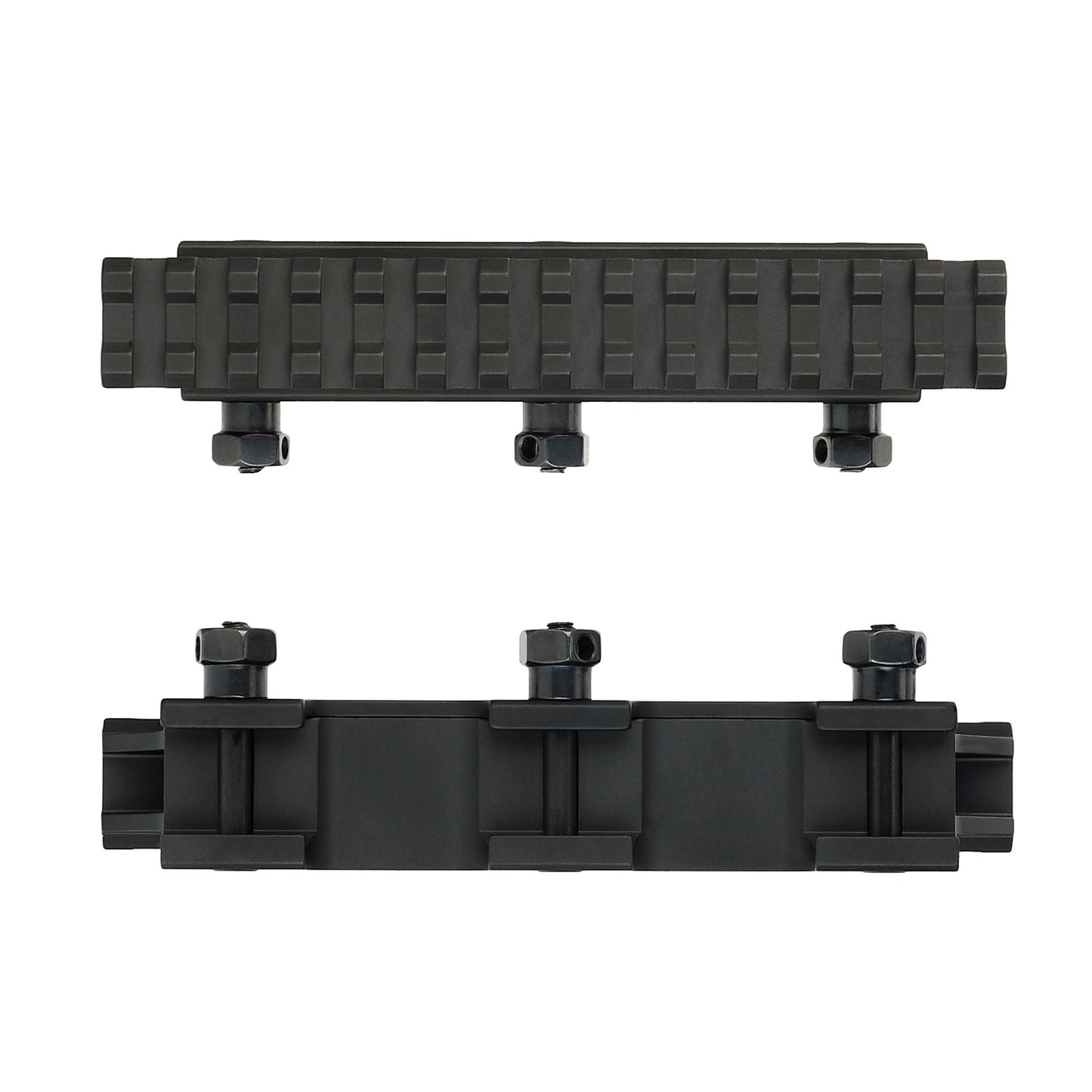 ohhunt® High Profile 1 inch See Through Picatinny Riser Mount  -  14 Slot