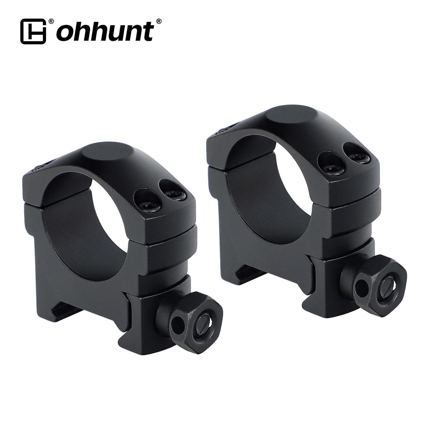 ohhunt®  1 inch Picatinny Scope Rings Mount - Low