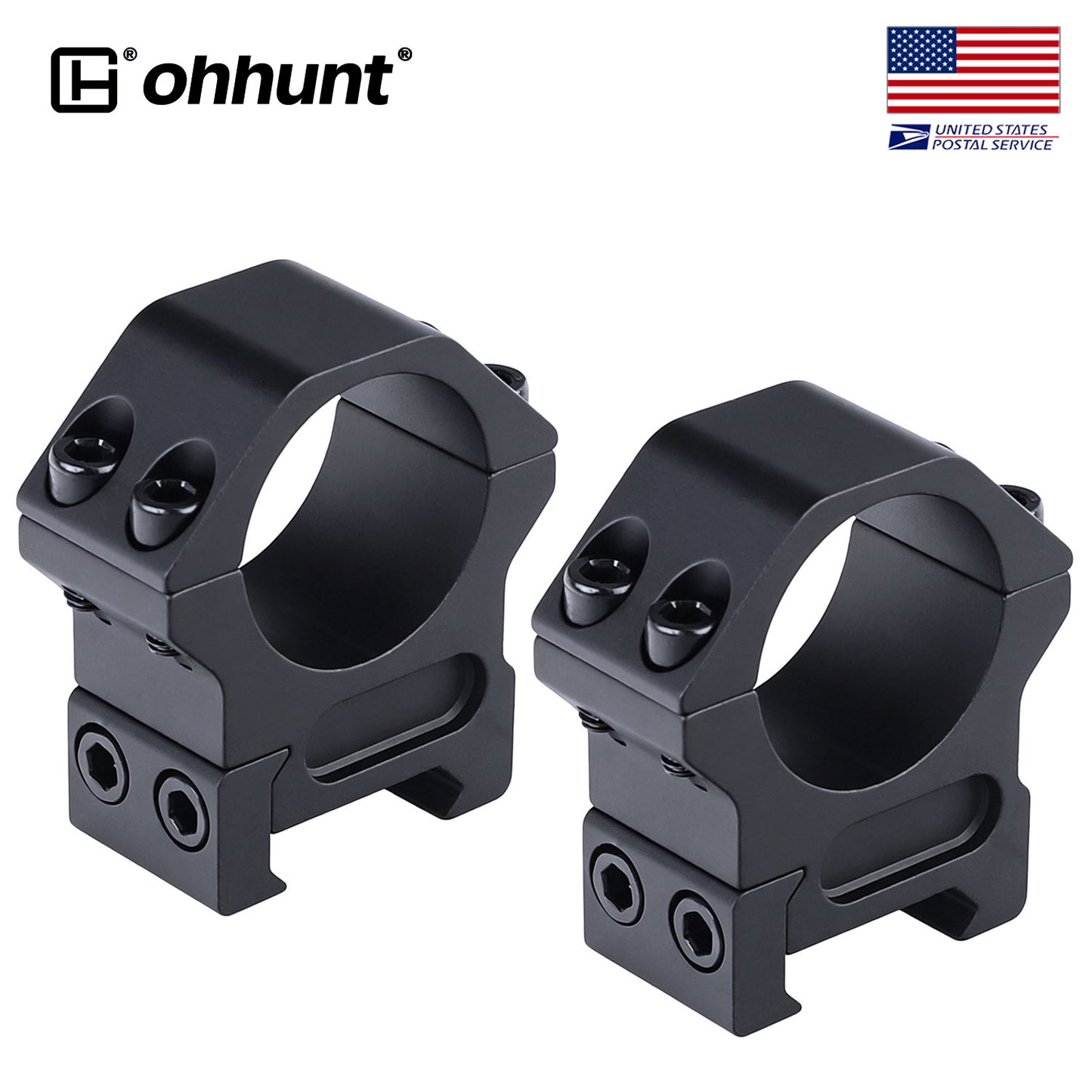 1 Inch Scope Rings - Medium Profile 1"