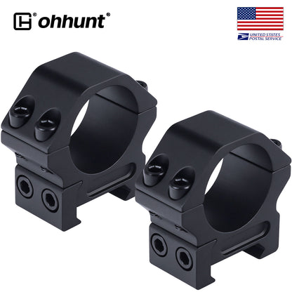 1 Inch Scope Rings - Low Medium Profile