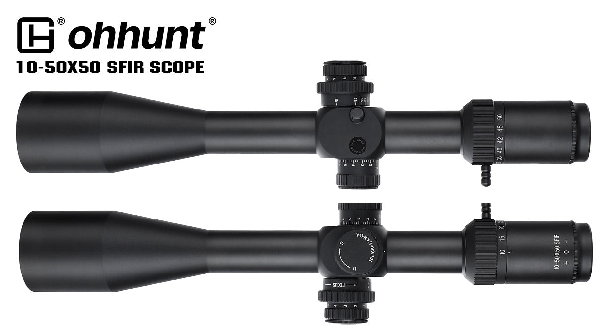 ohhunt® 10-50X50 SFIR Long Range Rifle Scope