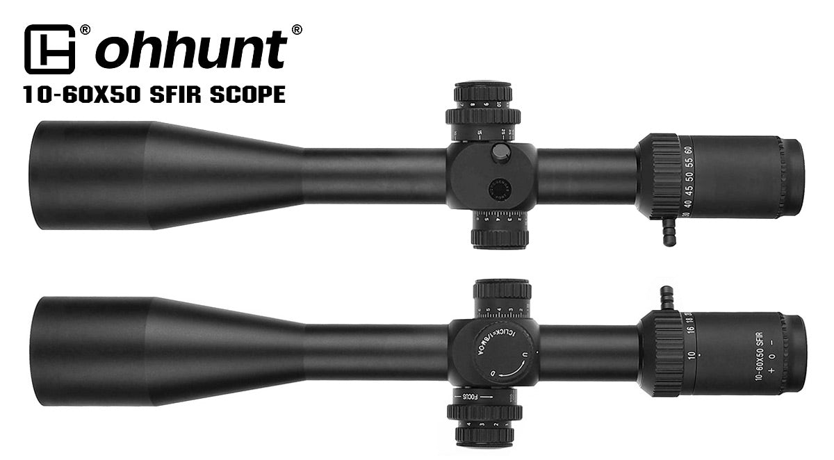 ohhunt® LRS 10-60X50 SFIR Long Range Rifle Scope