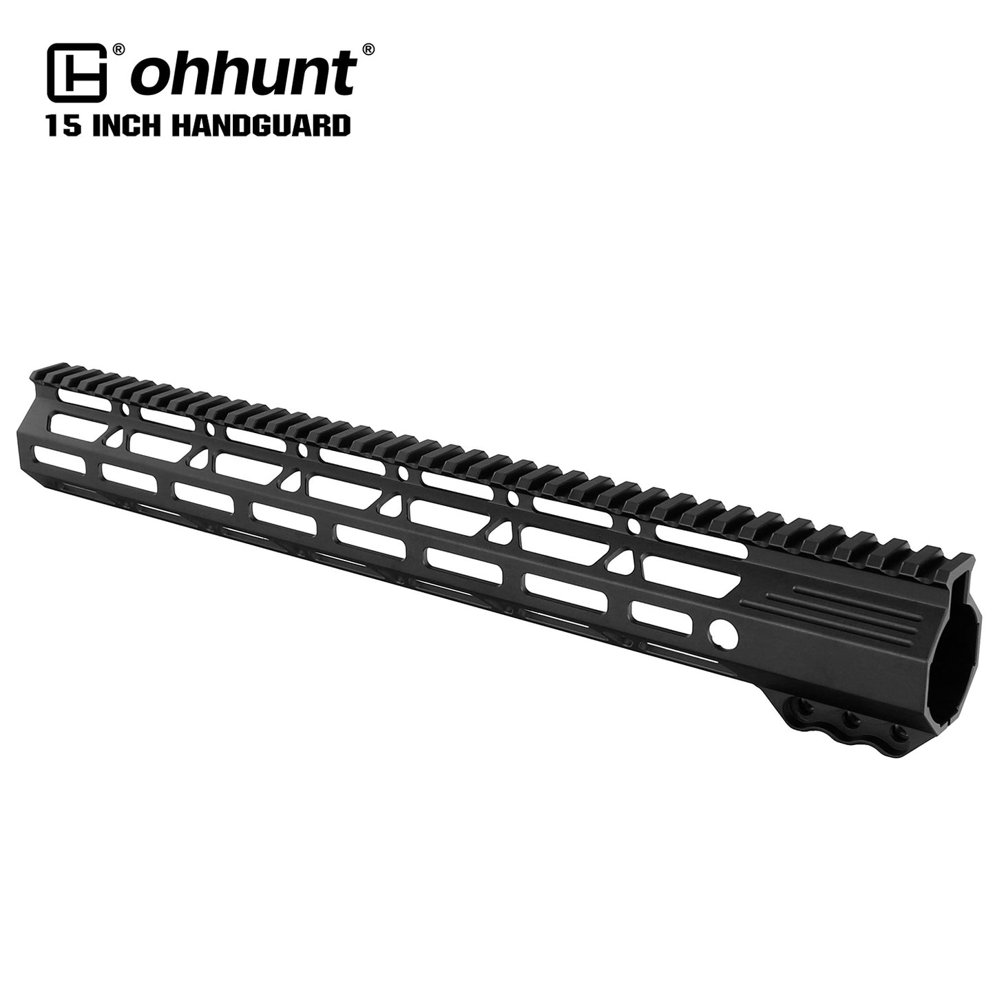 ohhunt® AR-15 Slim & Lightweight M-lok Free Float Handguard 7" 9" 10" 11" 12" 13.5" 15" 17"
