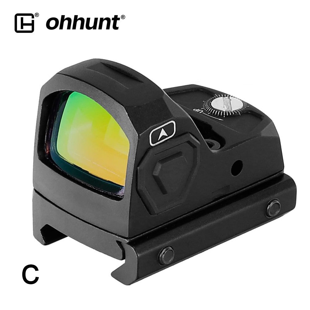 ohhunt® 2 MOA シェイクアウェイク マイクロレッドドットサイト（RMR