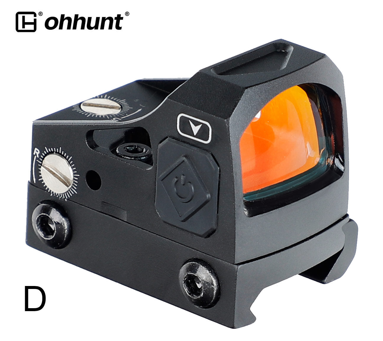 ohhunt® 2 MOA Shake Awake Micro Red Dot Sight with RMR Footprint Mount
