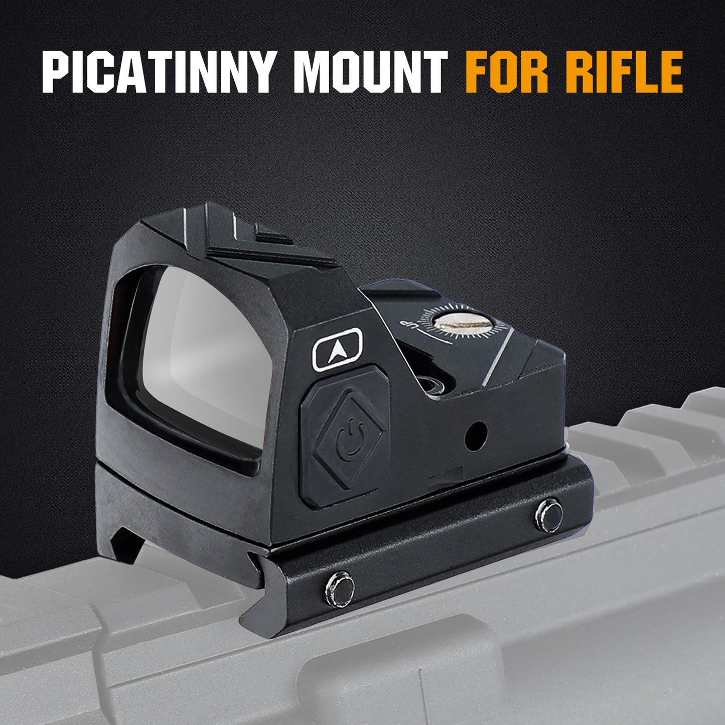 ohhunt® 2 MOA Shake Awake Grünpunktvisier, kompatibel mit Picatinny-Montage oder RMR-Footprint