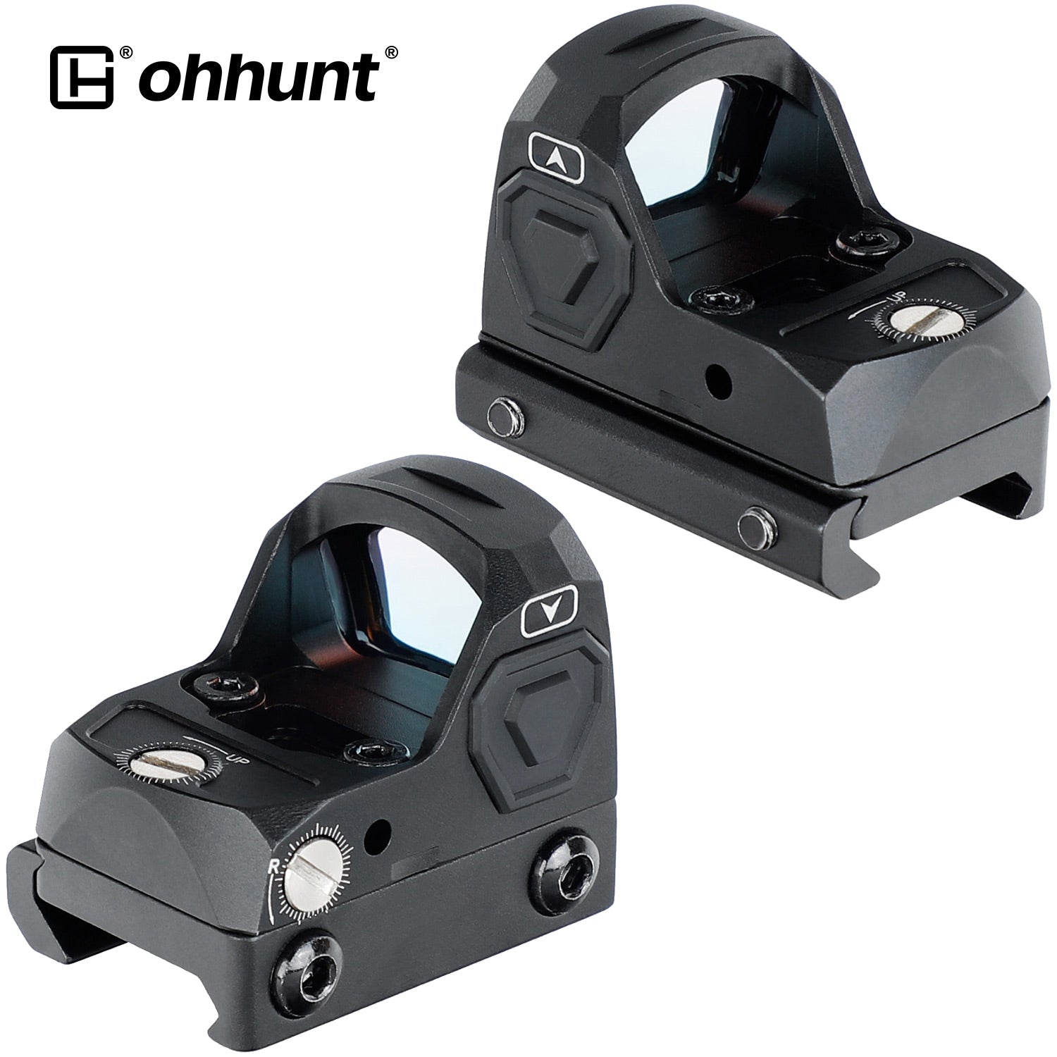 ohhunt® 2 MOA Shake Awake Micro Red Dot Sight with RMR Footprint Mount