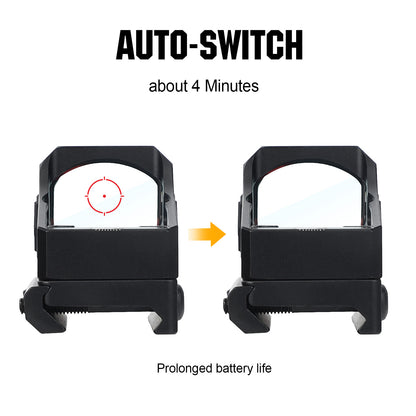 ohhunt® 2 MOA Multiple-Reticle Shake Awake Red Dot Sight with RMR Footprint Mount