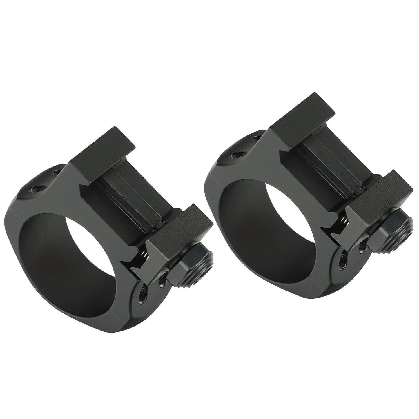 ohhunt® Pro 7075 Aluminum 30mm Scope Rings Type lll Hardcoat Anodized - Low Med High Profile