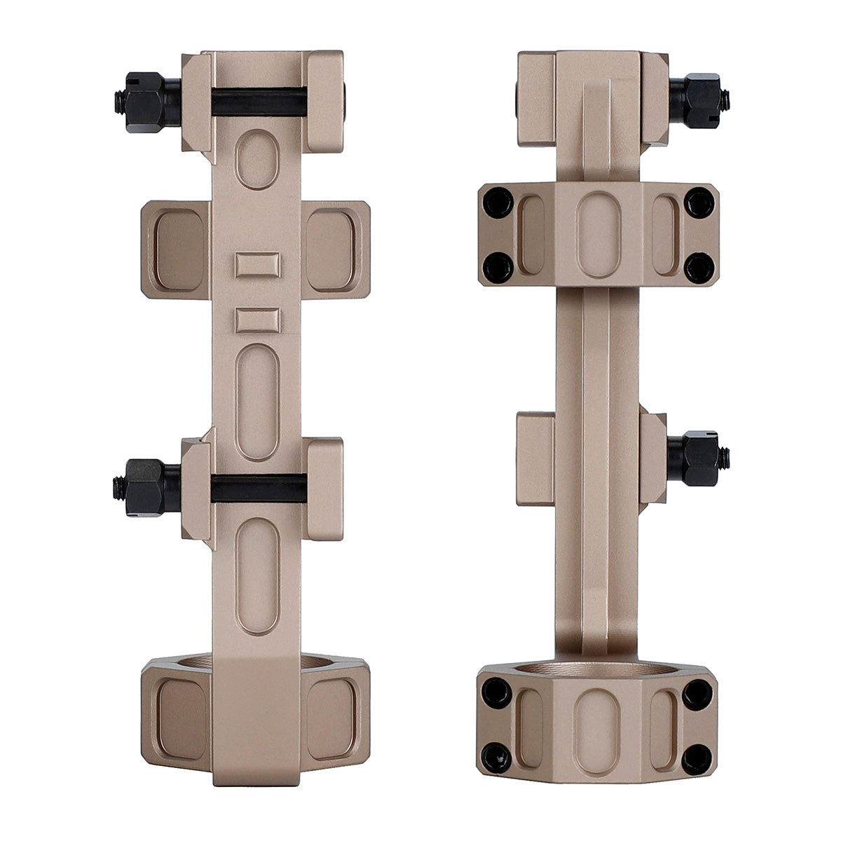 ohhunt® 30mm Cantilever Picatinny Scope Mount Ring Spacing 2.75" Height 1.93"  - Tan