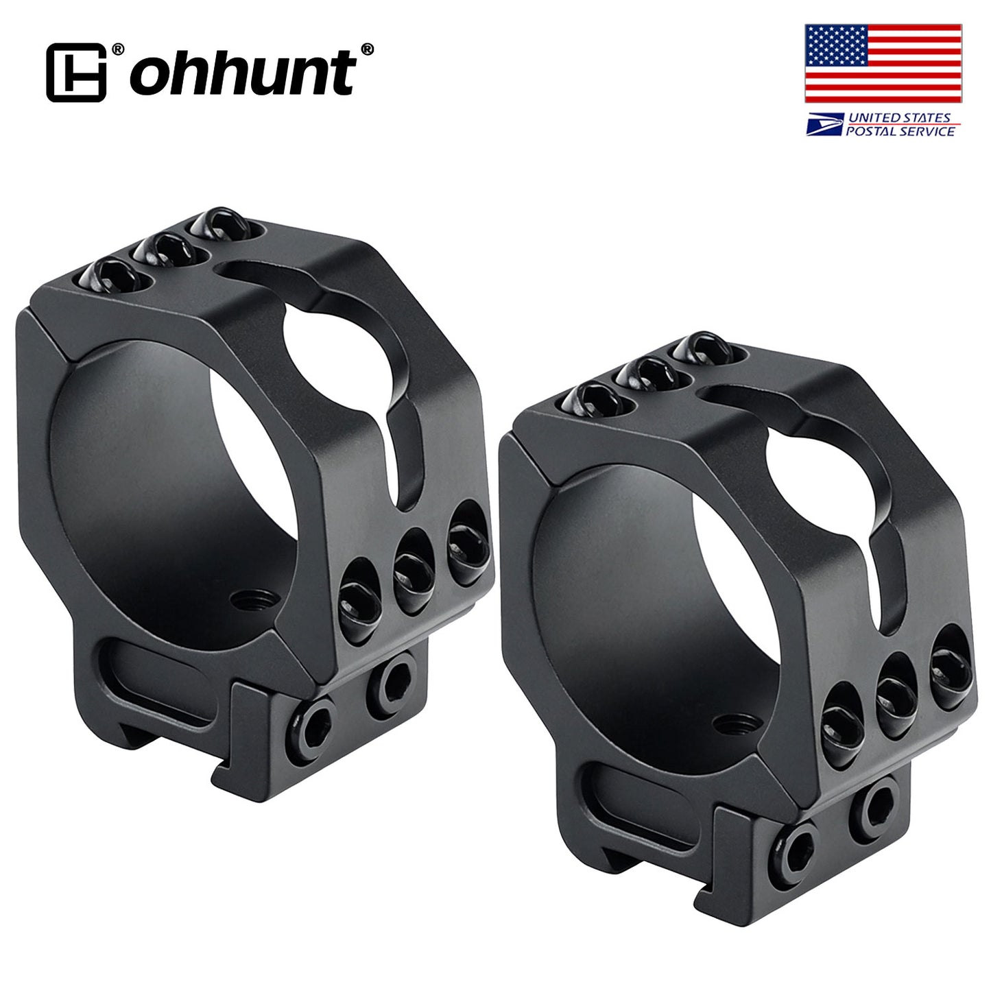 30mm Dovetail Scope Rings for 3/8“ 11mm Dovetail Rails