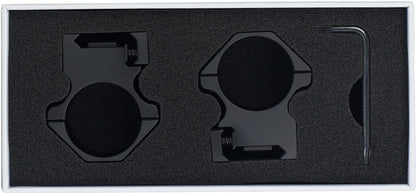 30mm Picatinny Scope Rings Mount 7075 Aluminum - High Profile